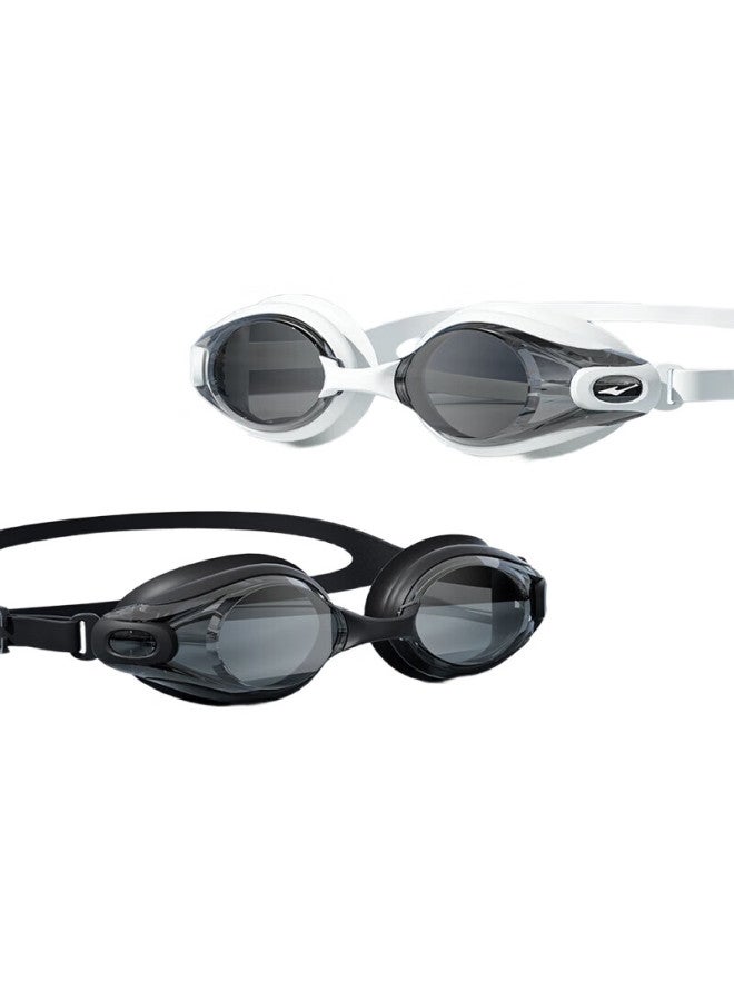 ERKE Adult Swimming Goggles, High-Definition, Waterproof, Anti-Fog, Non-Prescription Lenses, Simple And Professional Sports Swimming Diving Glasses For Men And Women - Image 2
