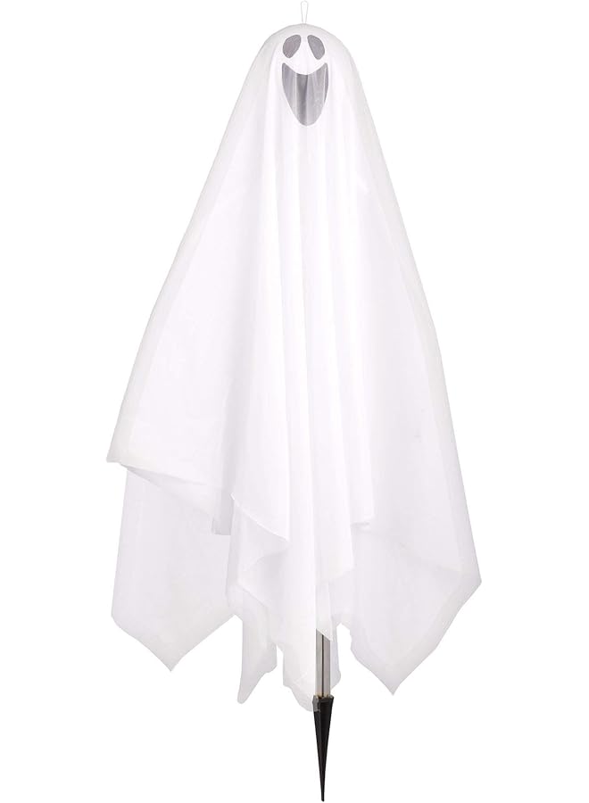 Amscan Ghost Fabric With Metal Stake 3Ft