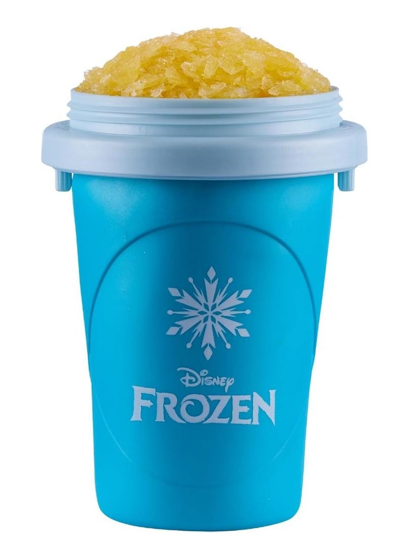 CHILLFACTOR - Chill Factor Disney Frozen Slushy Maker - Elsa | Reusable Cup | Homemade Frozen Slushies | Portable Slushy Maker | Squeeze Cup | DIY Milkshake Maker | Fun Gift for Kids - Image 1