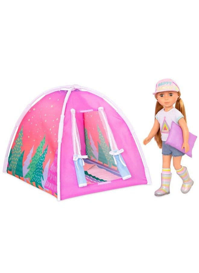 Glitter Girls - Astrid 14 Inch Poseable Doll Red Hair & Hazel Eyes Camping Outfit Matching Cap And Glitter Boots Toys Clothes And Accessories For Kids Ages 3+ - Image 1