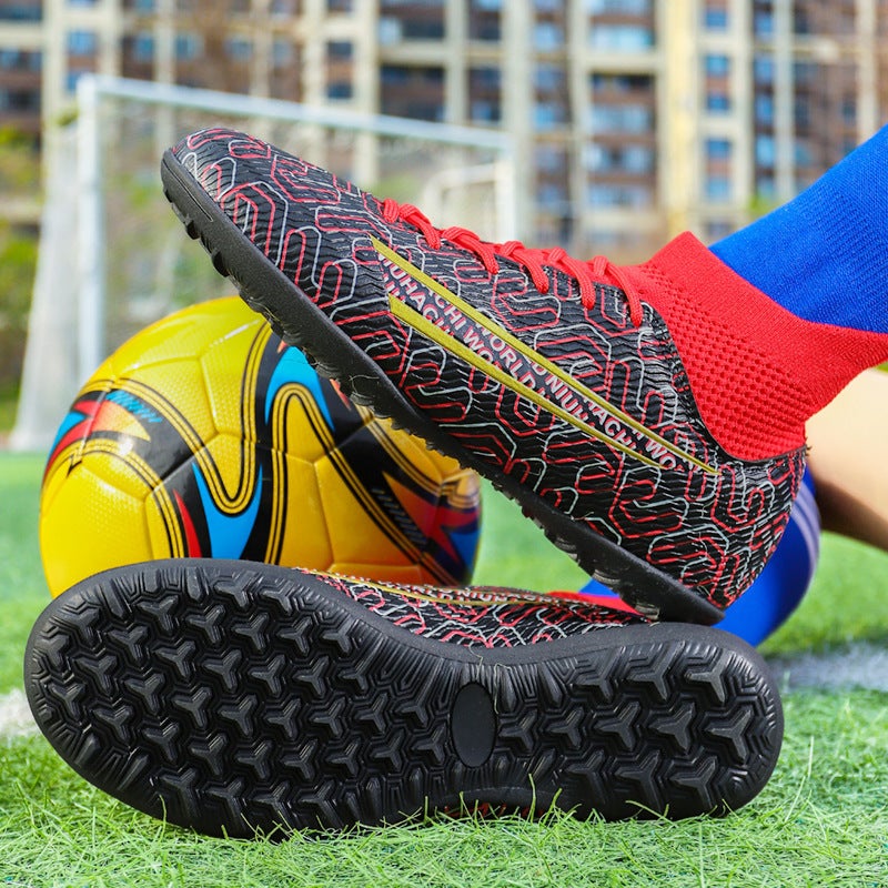 Football Shoes Men'S And Women'S Spikes Ag Special Training Tf Broken Nails Students Youth Game Sports Shoes - Image 1