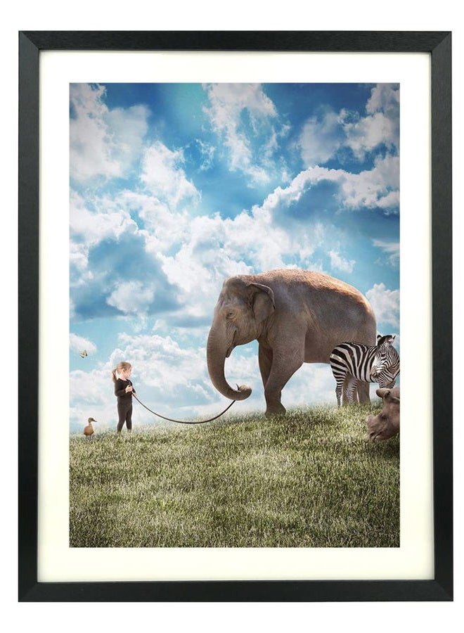 LTYHHK 16 x 20 Diamond Painting Picture Frames 40x50cm Diamond Art Frame , Display Pictures14x18 Inch/ 35x45 cm with Mat or 16x20 Inch/40x50 cm Without Mat, Wall Diamond Embroidery Photo Frame Solid - Image 1