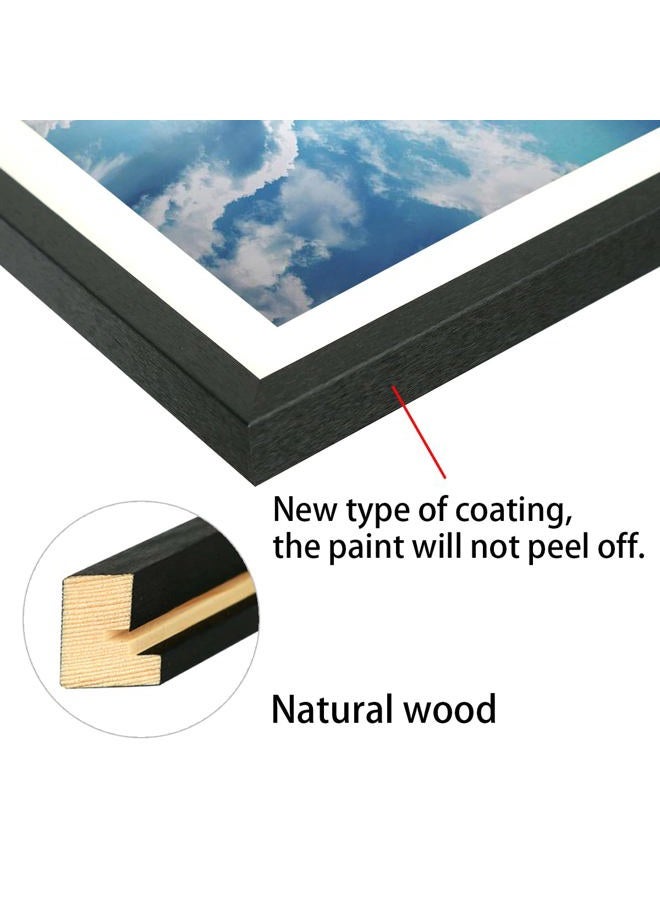 LTYHHK 16 x 20 Diamond Painting Picture Frames 40x50cm Diamond Art Frame , Display Pictures14x18 Inch/ 35x45 cm with Mat or 16x20 Inch/40x50 cm Without Mat, Wall Diamond Embroidery Photo Frame Solid - Image 4
