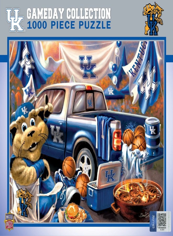 MasterPieces NCAA Gameday Puzzles Collection - Kentucky Wildcats 1000 Piece Gameday Jigsaw Puzzle - Image 1