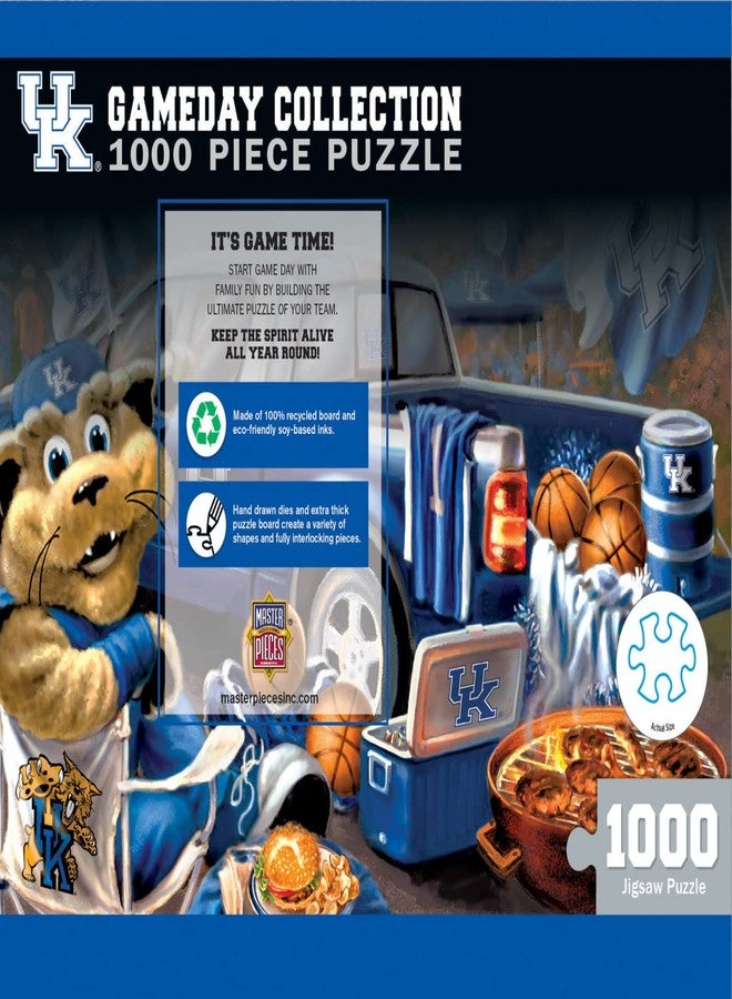 MasterPieces NCAA Gameday Puzzles Collection - Kentucky Wildcats 1000 Piece Gameday Jigsaw Puzzle - Image 3