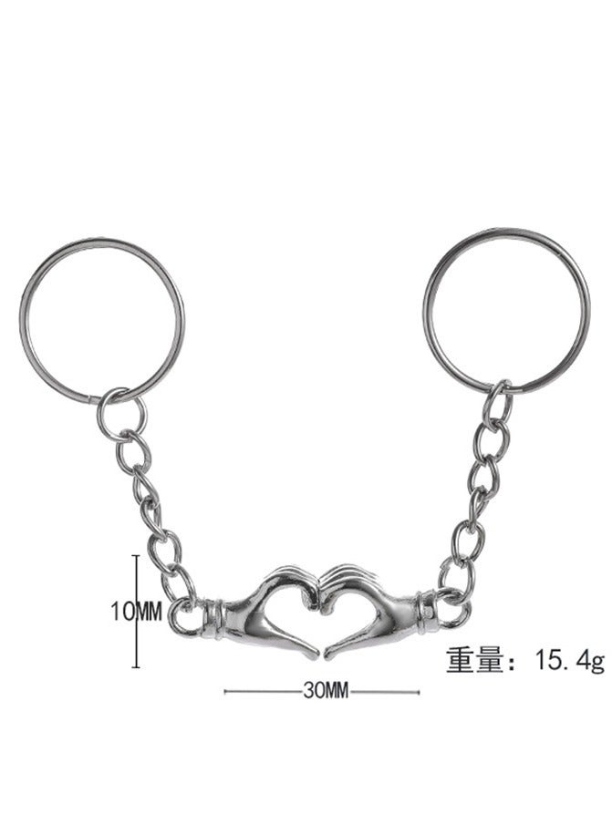 SOLARAE Cute Keychain for Boyfriend Funny Valentines Gifts, Matching Keychains for Best Friends Boyfriend Girlfriend, Cute Couple Gifts for Boyfriend Keychain - Image 5