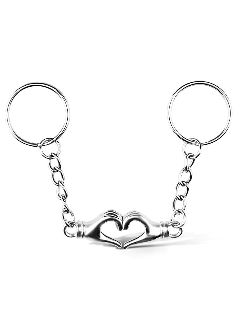 SOLARAE Cute Keychain for Boyfriend Funny Valentines Gifts, Matching Keychains for Best Friends Boyfriend Girlfriend, Cute Couple Gifts for Boyfriend Keychain - Image 1