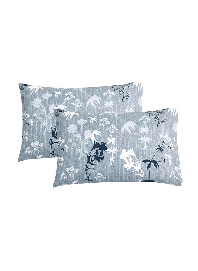 Horse comforter set with durable and soft fabric two sides with a floral pattern 8 pieces king size