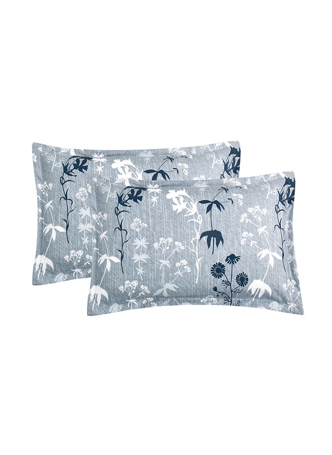 Horse comforter set with durable and soft fabric two sides with a floral pattern 8 pieces king size