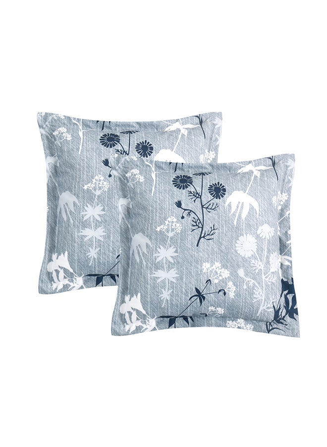 Horse comforter set with durable and soft fabric two sides with a floral pattern 8 pieces king size