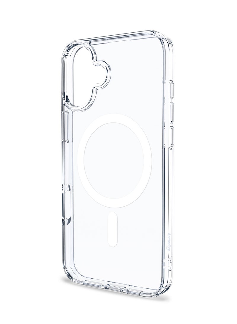 ArmorPro Clear Case With MagSafe White For iPhone 16 Plus Clear - Image 4