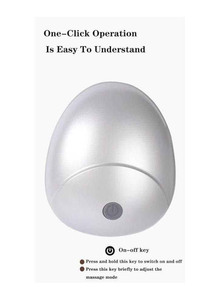 Electric Scalp Massager, Portable Waterproof Scalp Massager For Hair Growth, Stress Relief, Deep Cleaning, Full Body Massage With 4 Heads - Image 2