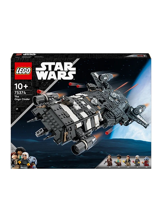 LEGO Star Wars: Skeleton Crew The Onyx Cinder Set, Collectible Building Toy For 10+ Year, Includes 5 Character Minifigures (1,324 Pieces)