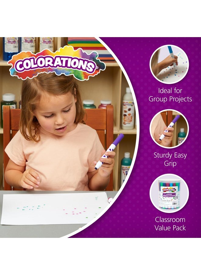 كولوريشنز - دلو ختم أقلام التحديد القابلة للغسل من Stampbuck Colorations (عبوة من 44 قطعة) - Image 1