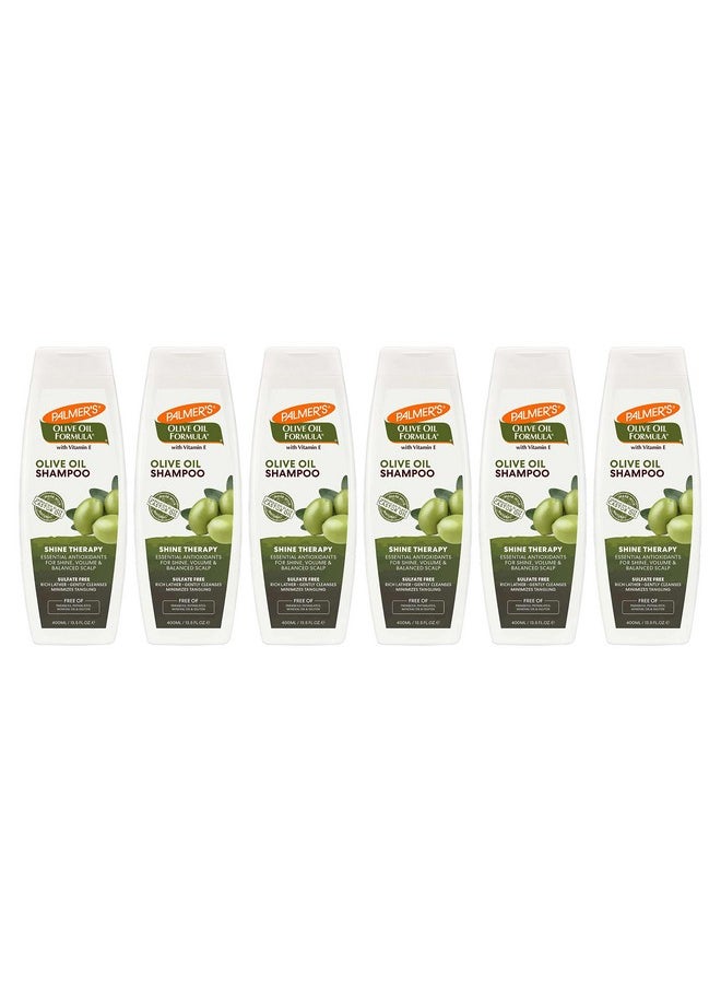 PALMER'S Olive Oil Formula Shampoo Smoothing 13.5 Ounce (399Ml) (6 Pack)  - Image 1