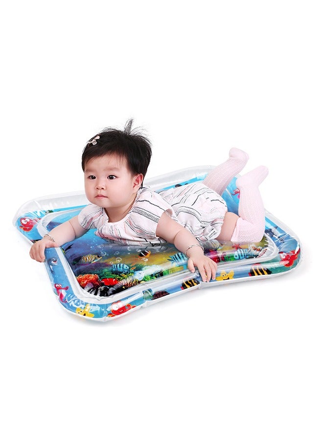 Decdeal Inflatable Water Mat For Babies Age 1+(Random Color, Pump Not Included)  - Image 1