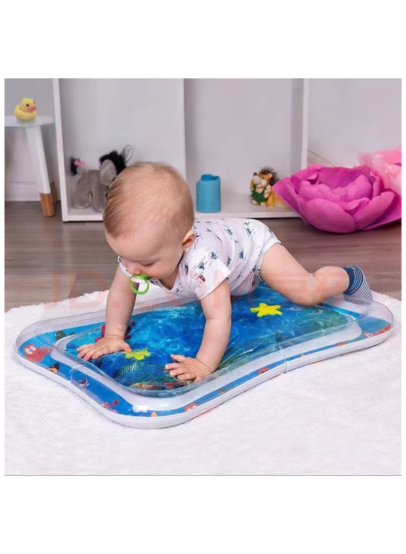 Decdeal Inflatable Water Mat For Babies Age 1+(Random Color, Pump Not Included)  - Image 3