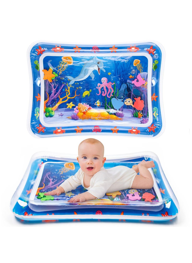 Decdeal Inflatable Water Mat For Babies Age 1+(Random Color, Pump Not Included)  - Image 4