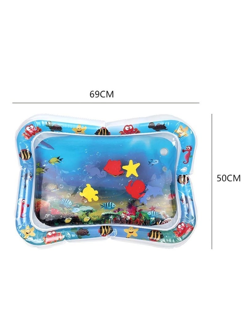 Decdeal Inflatable Water Mat For Babies Age 1+(Random Color, Pump Not Included)  - Image 2