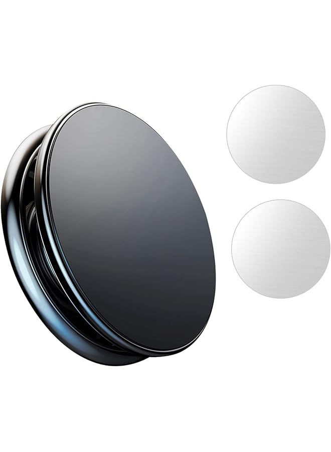 erorex Magnetic Phone Car Mount Dashboard Phone Holder For Car Nano Adhesive Super Strong Magnets 360° Rotation Universal Compatibility For Iphone Samsung Lg Gps Fits All Smartphones  - Image 1