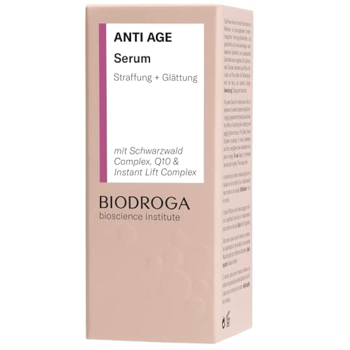 Biodroga Anti Age Serum (0.5 oz) Tightening, Smoothing, Anti Wrinkle, Lifting - with Instant Lift Complex & Q10 - NO Fragance, Colouring, Silicons, Mineral Oil, Parabens, Gluten, Lactose - Image 2