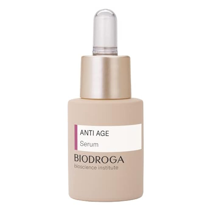 Biodroga Anti Age Serum (0.5 oz) Tightening, Smoothing, Anti Wrinkle, Lifting - with Instant Lift Complex & Q10 - NO Fragance, Colouring, Silicons, Mineral Oil, Parabens, Gluten, Lactose - Image 1