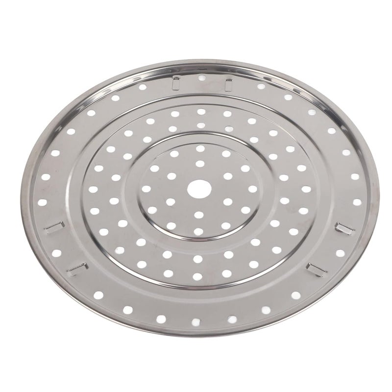 HEVASNEK 215 Inch Stainless Steel Steaming Rack Steam Tray 215Inch Stainless Steel Steaming Rack Large Food Vegetable Steamer Tray for Healthy Cooking2 pcs - Image 2