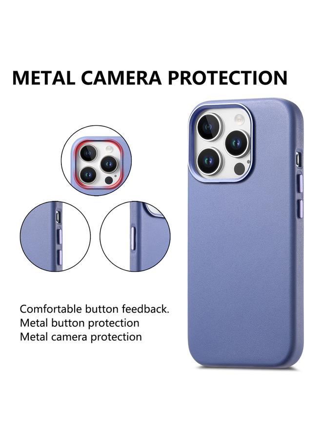 S-TOP Case For iPhone 13 Pro Electroplated Metal Button MagSafe Phone Case - Image 2