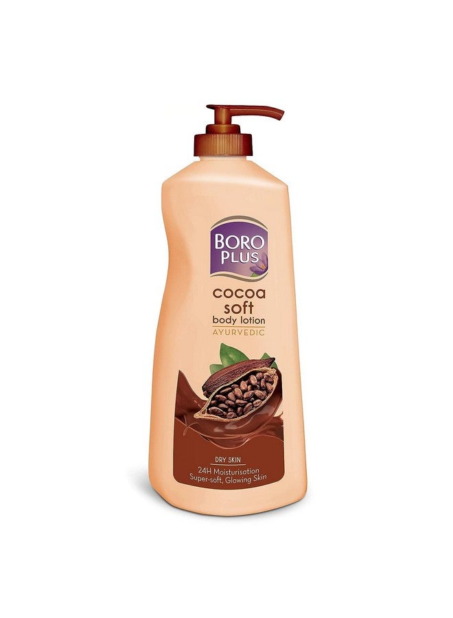 BOROPLUS Boro Plus Cocoa Soft Body Lotion For Skin Combination , 400 Ml, 1 Count - Image 1