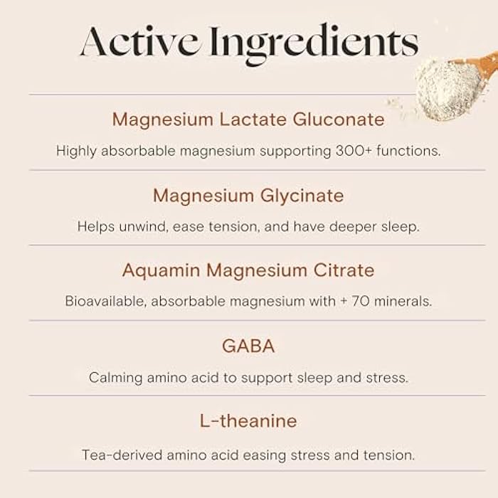 Ned mellö Magnesium Supplement Superblend Powder - Magnesium Glycinate with L-Theanine, GABA, and Trace Minerals - Supports Sleep, Relaxation, and Balanced Energy - Lavenderberry Flavor, 10-Pack, Singles - Image 4
