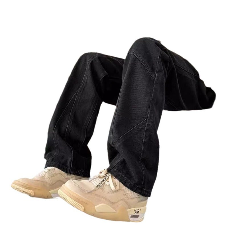 Unisex Casual Daily Denim Jeans - Image 5