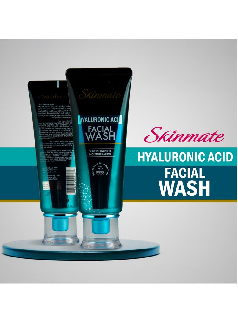 SKINMATE - Hyaluronic Acid Face Wash Super - Charged Moisturisation 100 ml - Image 1
