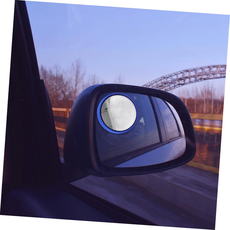 Wide Angle Blind Spot Mirrors Pair Enhanced Visibility And Safety - Image 5