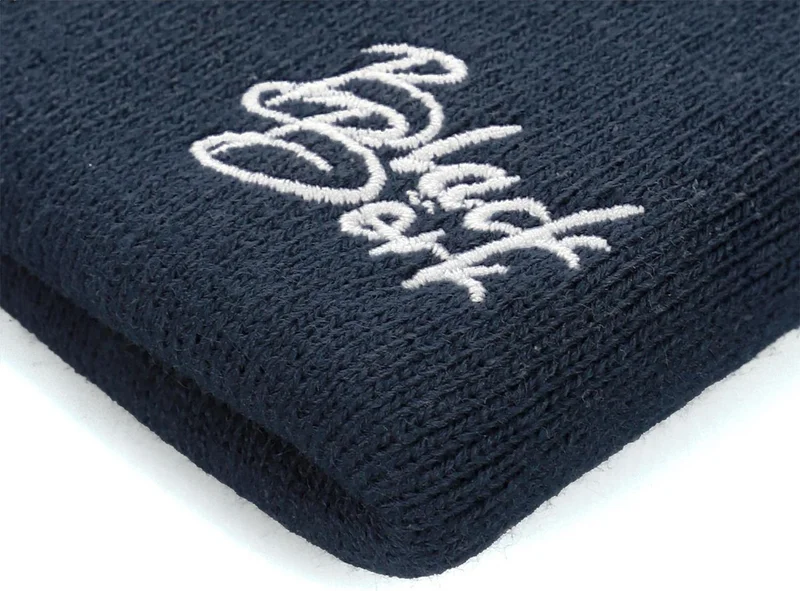 Blackbörk V1 Acrylic Fight Club - Unisex Indigo Beanie with 11SB Code Logo