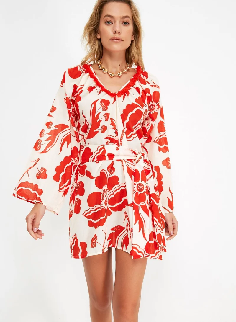 trendyol Floral Print Dress