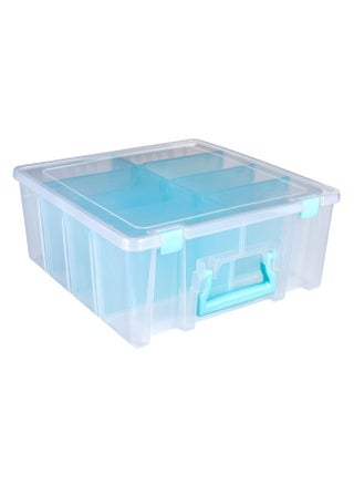 Art Bin 0365500 Super Satchel Double Deep Portable Art And Craft Organizer With Handle Aqua - pzsku/ZADD7A9C0D51200DE4AF5Z/45/_/1720439820/b6cf8fb8-e773-4309-9634-169a2c09e76b