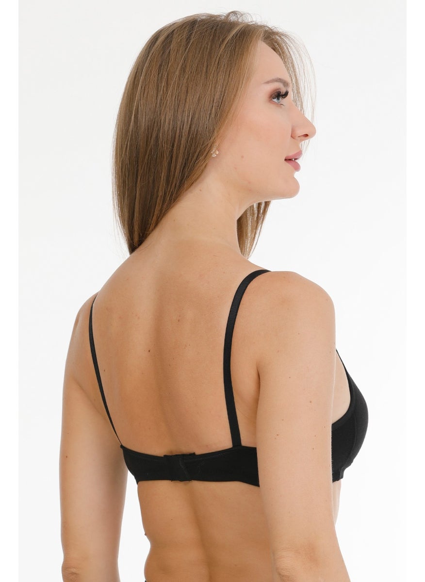 Parlingerie 2-Pack Modal Coated Nursing Bra Black-White  - Image 3