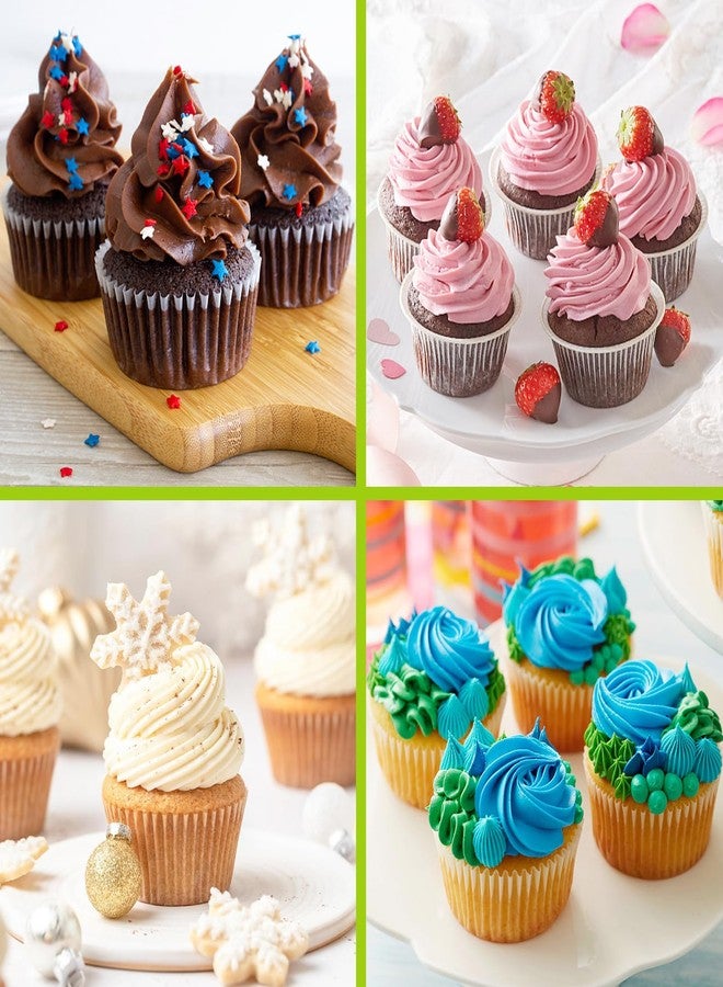 Suuker 1M Piping Tips, Stainless Steel Large Star Piping Tips Set, Cupcake Pastry Tips for Cookie and Cake Decorating, DIY Cream, 5 Pieces - Image 4