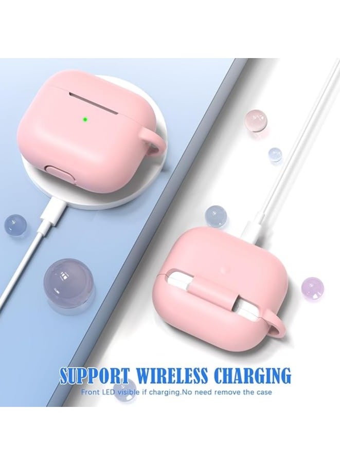 wexon - Protective Shockproof Silicone Case Cover for Apple AirPods 3 Pink - Image 1