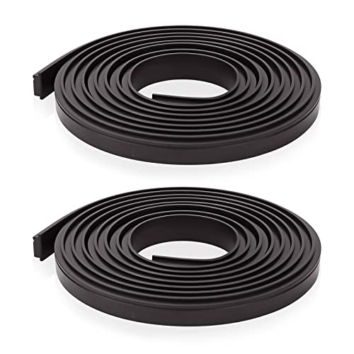 Ximoon Shower Door Magnetic Strip, Flexible Magnetic Strip Shower Insert Replacement for Framed Semi Framed Swinging Glass Shower Door (2 Rolls,63 - Inch Per Roll) - Image 1