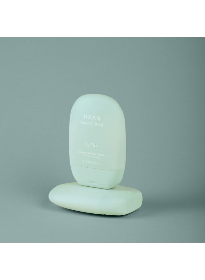 Haan Hydrating Fig Fizz Hand Cream - Moisturizes Dry Hands, Absorbs Quickly without a Greasy Residue, Leaves a Fresh, Fruity Scent (50 ml) - Image 4