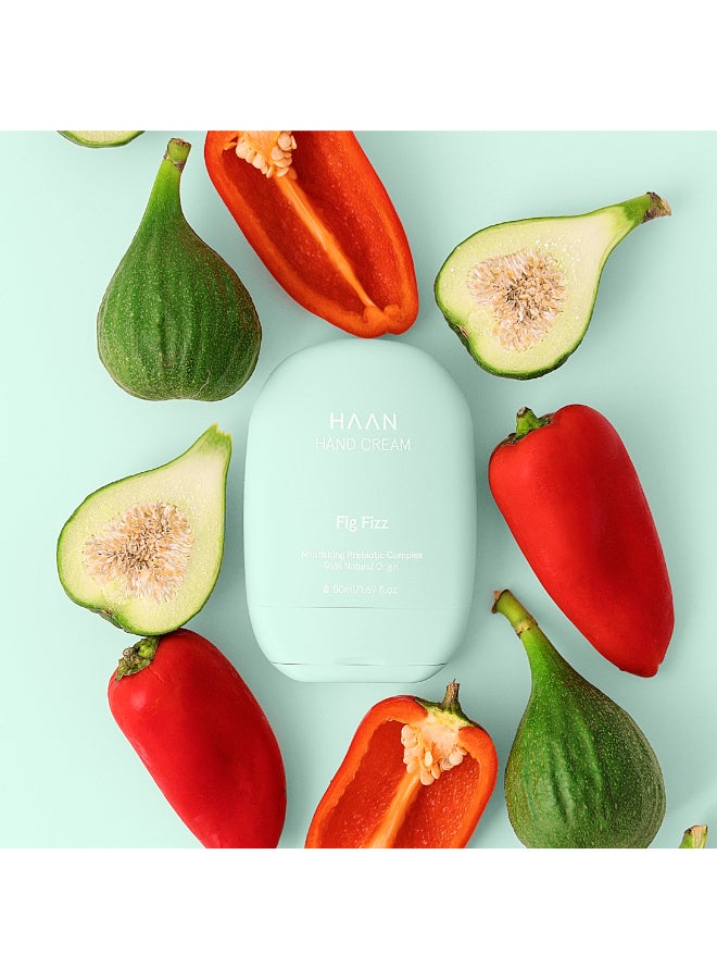 Haan Hydrating Fig Fizz Hand Cream - Moisturizes Dry Hands, Absorbs Quickly without a Greasy Residue, Leaves a Fresh, Fruity Scent (50 ml) - Image 5