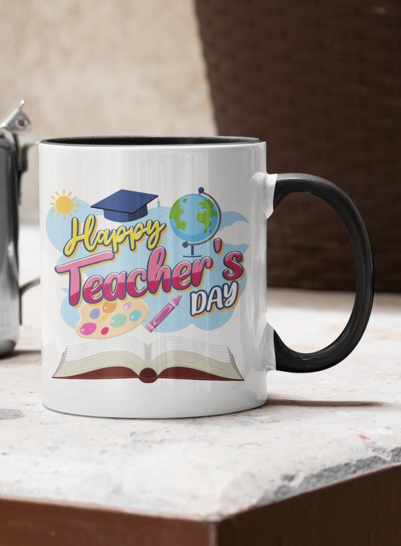 ZOOM فنجان يوم المعلم السعيد - هدية مدروسة لمعلمك المفضل