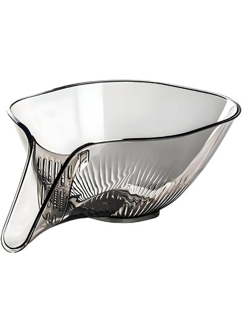 Acrylic Strainer Basket, Multifunctional Drain Basket, Draining Tray With Funnel, Versatile Drainage Basket For Kitchen And Bathroom