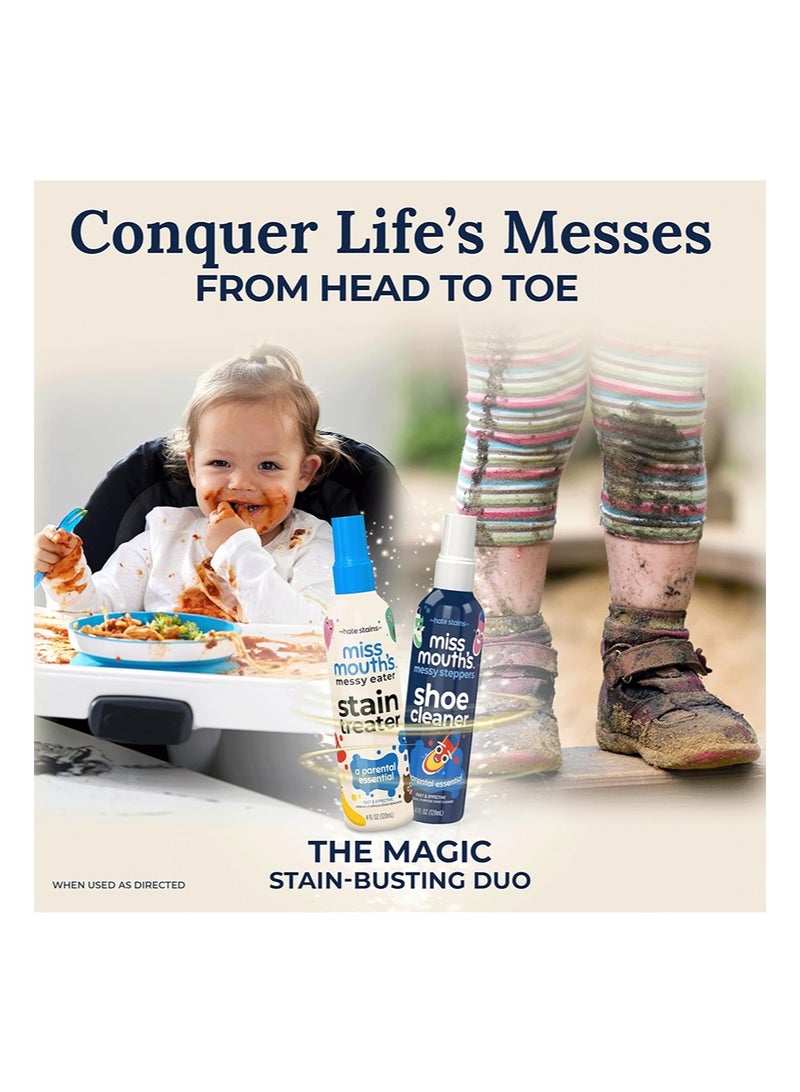Miss Mouth's Messy Eater Stain Treater and Messy Steppers Shoe Cleaner Starter Pack - Image 2