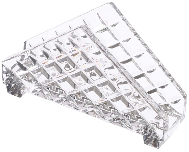 Genaric Bohemia Crystal Tissue Stand - Clear