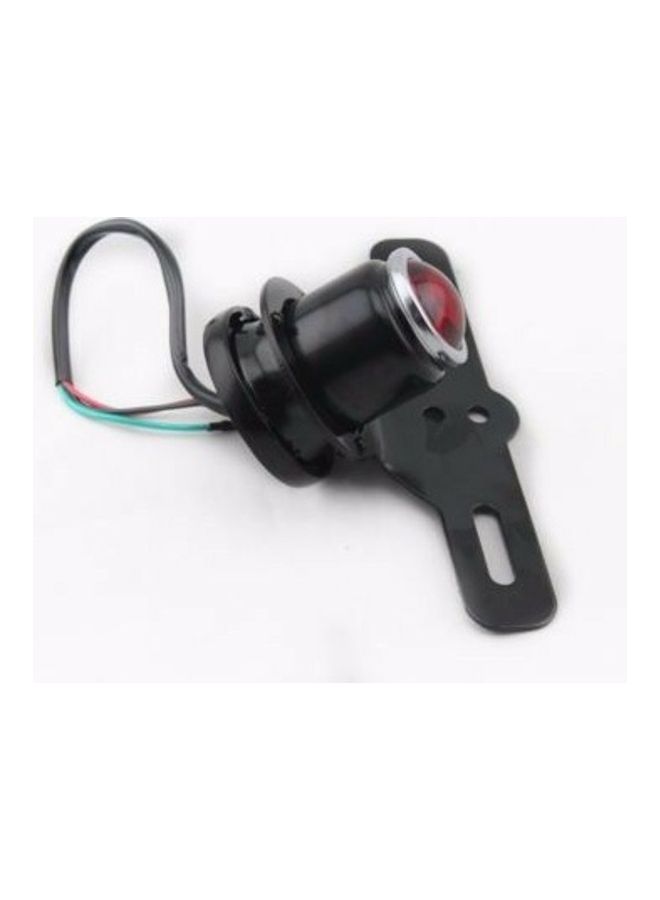 Loquat Retro Motorcycle ABS Tail Brake Light Lamp for Bobber Chopper Cafe Racer CB Lampshade Color Red - Image 2