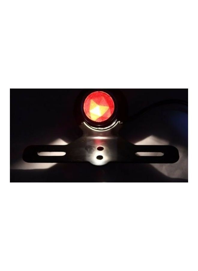 Loquat Retro Motorcycle ABS Tail Brake Light Lamp for Bobber Chopper Cafe Racer CB Lampshade Color Red - Image 5