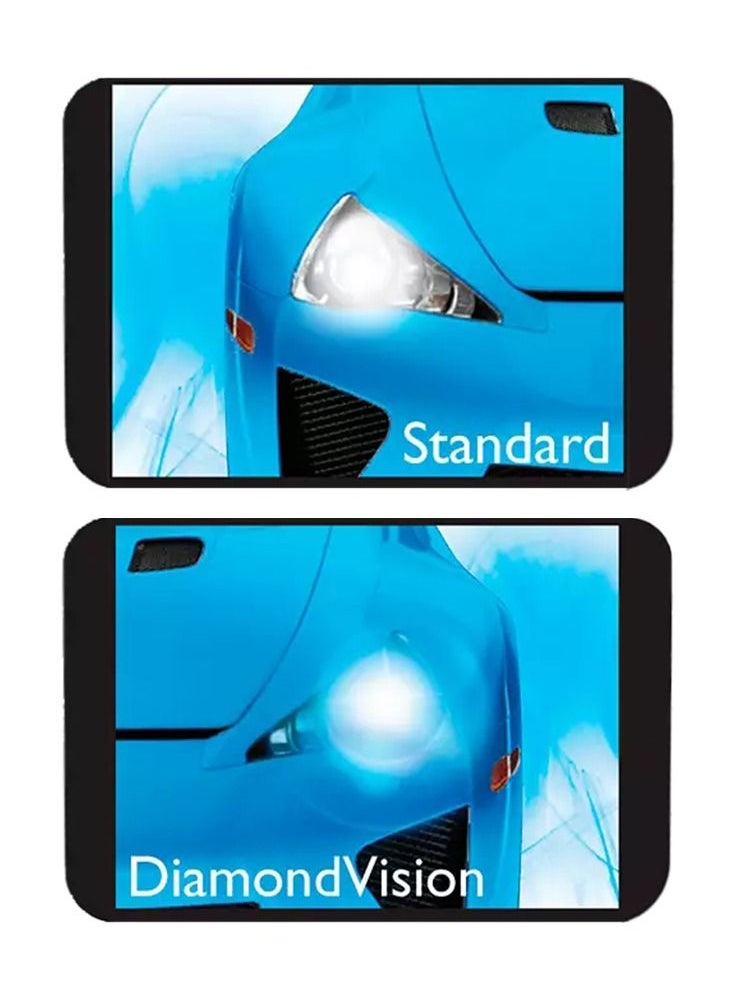 Philips - Diamond Vision 5000K H7 Car Headlight Bulbs 12V (Pair) - Image 1