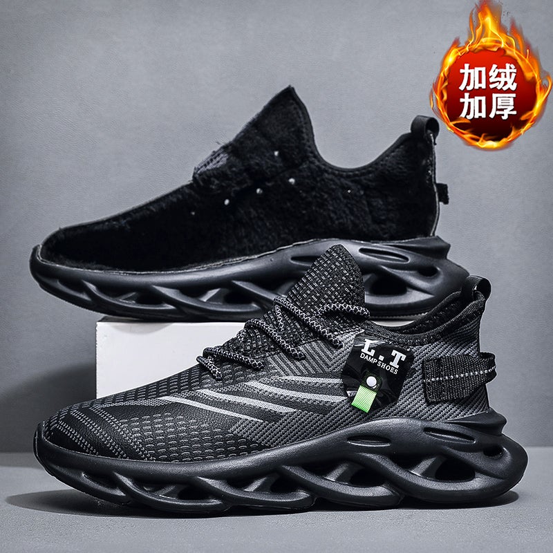 Plus Size 45 Size 46 Sports Coconut 47 Men'S Shoes 48 Winter 49 Shoes Men'S 2023 New Fleece-Lined Cotton Shoes - Image 5